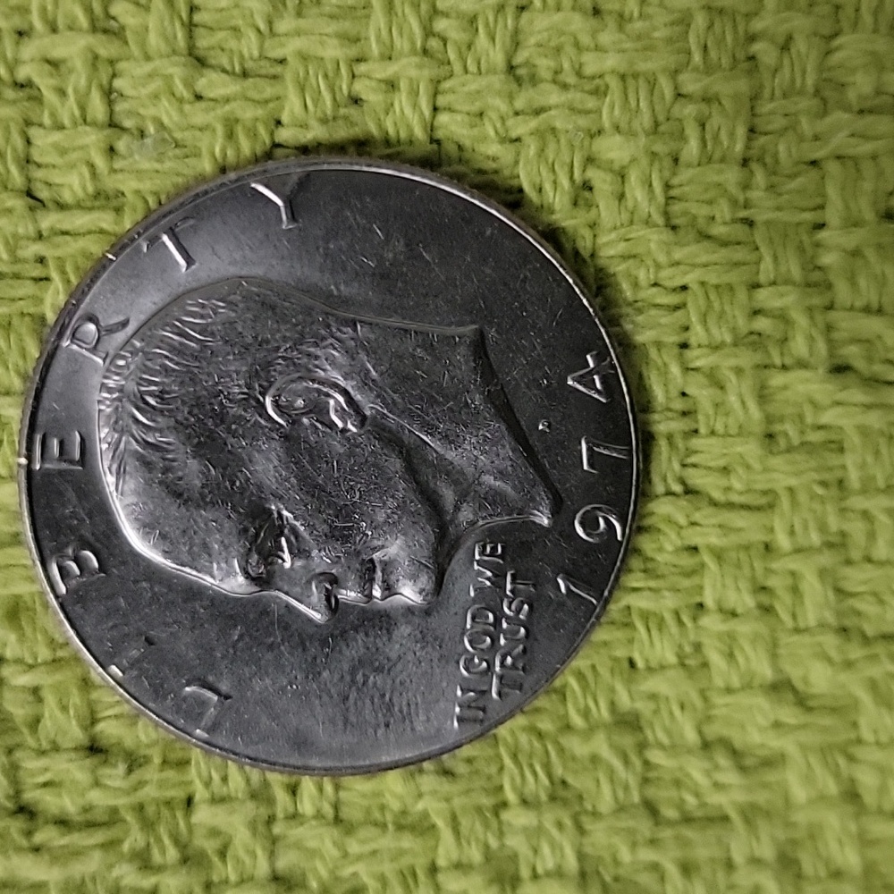 1974 Eisenhower Dollar Coin